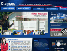 Tablet Screenshot of clamens-technologies.com